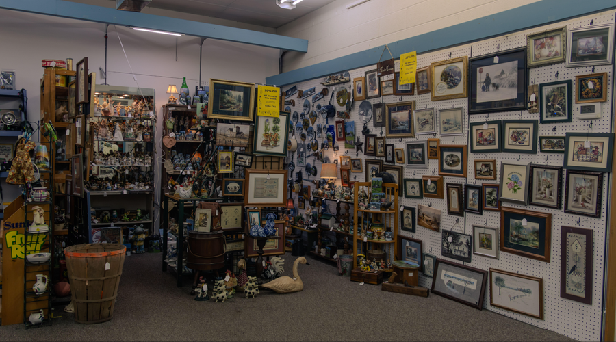 Antique and vintage home décor at Early Owego Antique Center