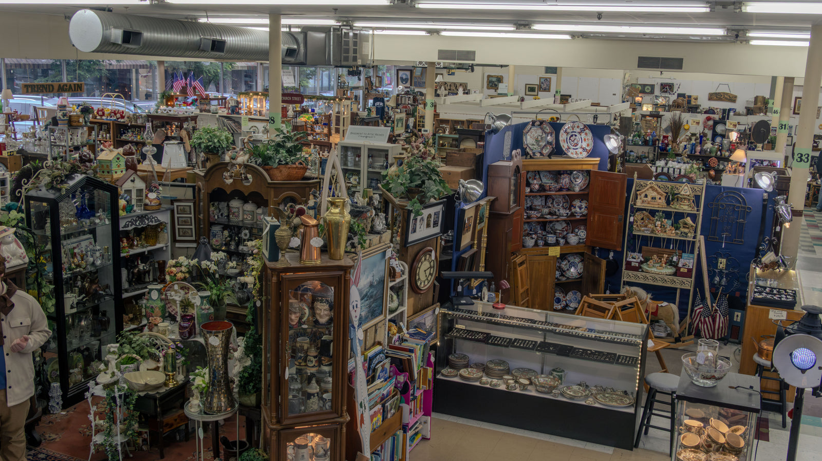 Inside the Early Owego Antique Center